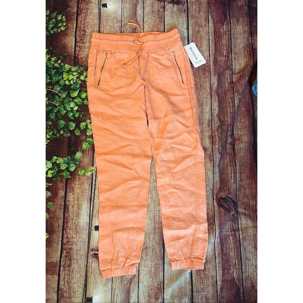 Athleta Cabo Linen Jogger Size 6 Tall